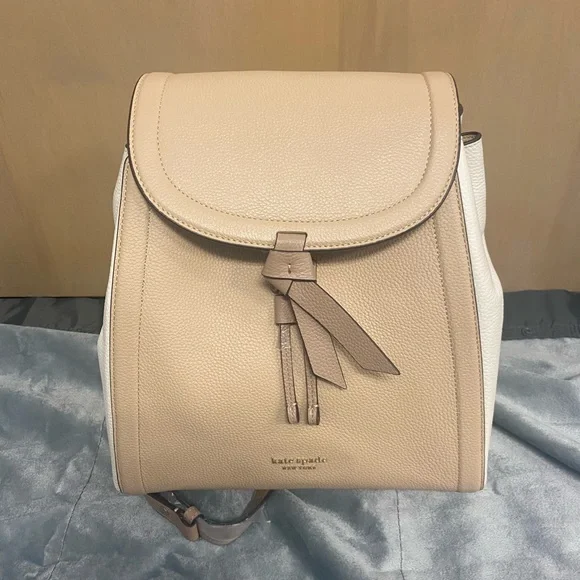 Kate Spade Tan and Cream Backpack - Picture 1 of 10